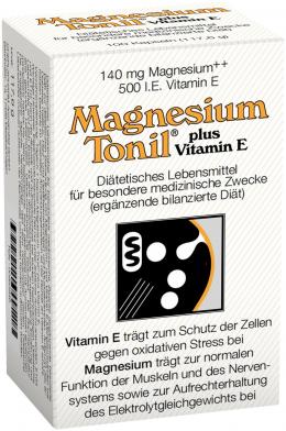 Ein aktuelles Angebot für Magnesium Tonil plus Vitamin E 100 St Kapseln Mineralstoffe - jetzt kaufen, Marke CHEPLAPHARM Arzneimittel GmbH.