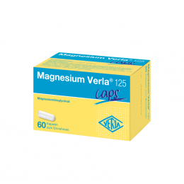 MAGNESIUM VERLA 125 Caps 60 St.