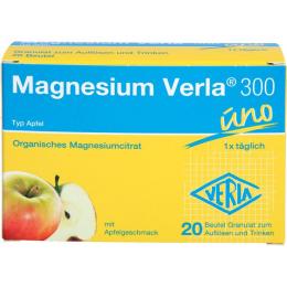 MAGNESIUM VERLA 300 Apfel Granulat 20 St. (116 g)