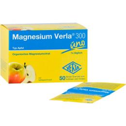 MAGNESIUM VERLA 300 Apfel Granulat 50 St. (290 g)