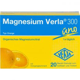 MAGNESIUM VERLA 300 Orange Granulat 20 St.