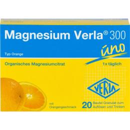 MAGNESIUM VERLA 300 Orange Granulat 20 St. (80 g)