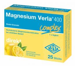 MAGNESIUM VERLA 400 Direkt-Granulat 25 St