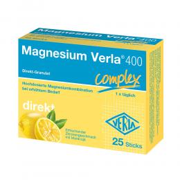 Ein aktuelles Angebot für MAGNESIUM VERLA 400 Direkt-Granulat 25 St Granulat Multivitamine & Mineralstoffe - jetzt kaufen, Marke Verla-Pharm Arzneimittel GmbH & Co. KG.