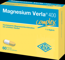 MAGNESIUM VERLA 400 Kapseln 60 St