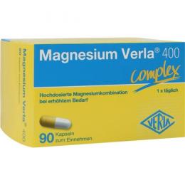 MAGNESIUM VERLA 400 Kapseln 90 St.