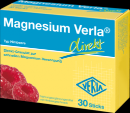 MAGNESIUM VERLA direkt Granulat Himbeere 49,8 g