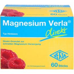 MAGNESIUM VERLA direkt Himbeere Granulat 60 St.