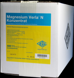 MAGNESIUM VERLA N Konzentrat Plv.z.H.e.L.z.Einn. 500 St