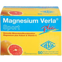 MAGNESIUM VERLA plus Granulat 50 St. (205 g)