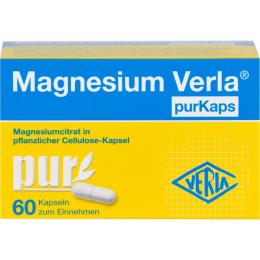 MAGNESIUM VERLA purKaps 60 St. (65 g)