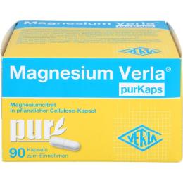 MAGNESIUM VERLA purKaps 90 St. (98 g)