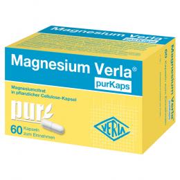 Magnesium Verla purKaps vegane Kapseln 60 St Kapseln