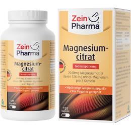 MAGNESIUMCITRAT Kapseln 120 St. (93 g)