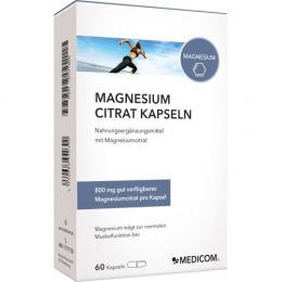 MAGNESIUMCITRAT Kapseln 60 St. (58,9 g)