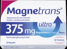 MAGNETRANS 375 mg ultra Kapseln 20 St