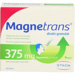 MAGNETRANS direkt 375 mg Granulat 20 St.