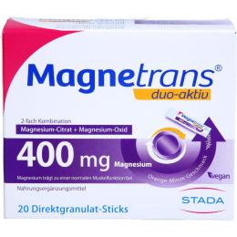 MAGNETRANS duo-aktiv 400 mg Sticks 20 St. (60 g)