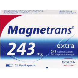 MAGNETRANS extra 243 mg Hartkapseln 20 St.