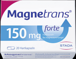 MAGNETRANS forte 150 mg Hartkapseln 20 St