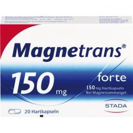 MAGNETRANS forte 150 mg Hartkapseln 20 St.