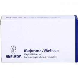MAJORANA/MELISSA Vaginaltabletten 10 St.