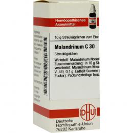 Ein aktuelles Angebot für MALANDRINUM C 30 Globuli 10 g Globuli Naturheilkunde & Homöopathie - jetzt kaufen, Marke DHU-Arzneimittel GmbH & Co. KG.