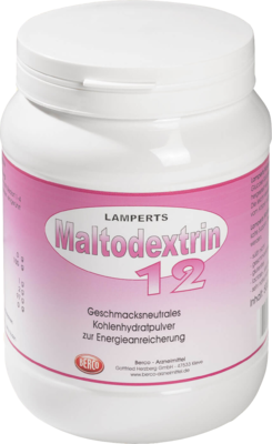 MALTODEXTRIN 12 Lamperts Pulver 1200 g