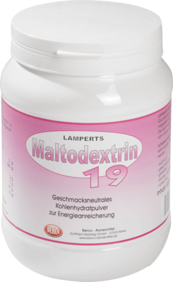 MALTODEXTRIN 19 Lamperts Pulver 850 g
