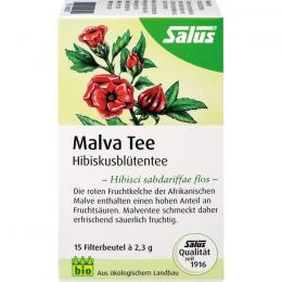 MALVATEE Hibiskusblütentee Bio Salus Filterbeutel 15 St.