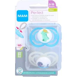 MAM Perfect Silikon Jun 16 Monate 2 St.