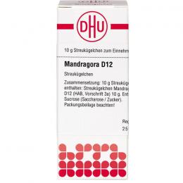 MANDRAGORA D 12 Globuli 10 g