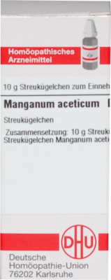 MANGANUM ACETICUM D 12 Globuli 10 g