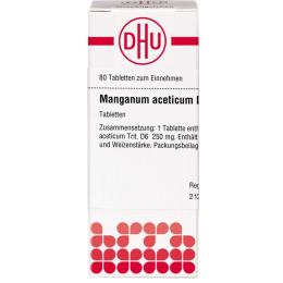 MANGANUM ACETICUM D 6 Tabletten 80 St.