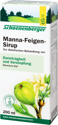 MANNA-FEIGEN-Sirup Schoenenberger 200 ml