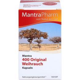 MANTRA 400 Original Weihrauch Kapseln 100 St. (52 g)