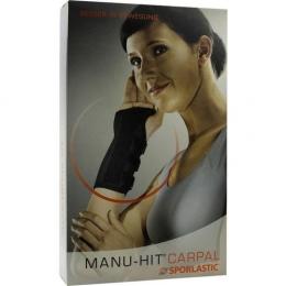 MANU-HIT CARPAL Orthese links Gr.S schwarz 07233 1 St.