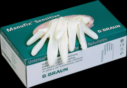 MANUFIX sensitive Unters.Handschuhe pf gro 100 St