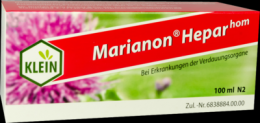 MARIANON Heparhom Tropfen 100 ml
