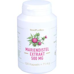 MARIENDISTEL EXTRAKT 500 mg MONO Kapseln 120 St. (71,4 g)