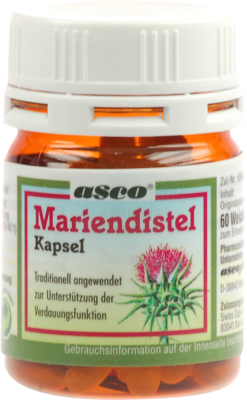 MARIENDISTEL LEBERSCHUTZ Kapseln 60 St