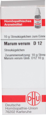MARUM VERUM D 12 Globuli 10 g
