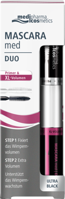 MASCARA med Duo Primer & XL Volumen 10 ml