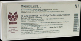 MAXILLA feti GL D 8 Ampullen 10X1 ml