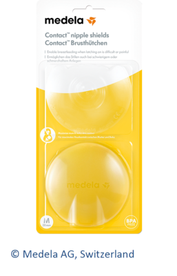 MEDELA Brusthtchen Contact M 2 St