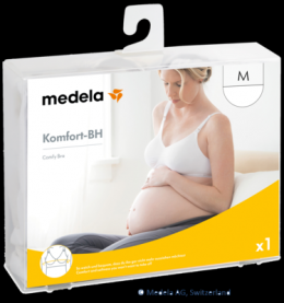 MEDELA Komfort BH Gr.M wei 1 St