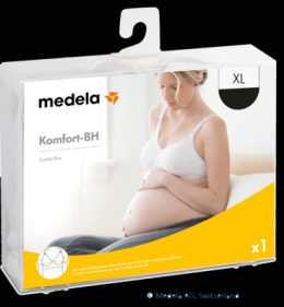 MEDELA Komfort BH Gr.XL schwarz 1 St