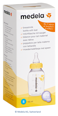 MEDELA Milchflasche 150 ml m.Sauger 1 St