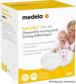 MEDELA Stilleinlage Einweg ultra thin 60 St