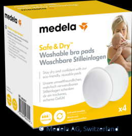 MEDELA Stilleinlage waschbar 4 St